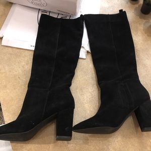 Steve Madden Raddle To The Knee Suede Boot